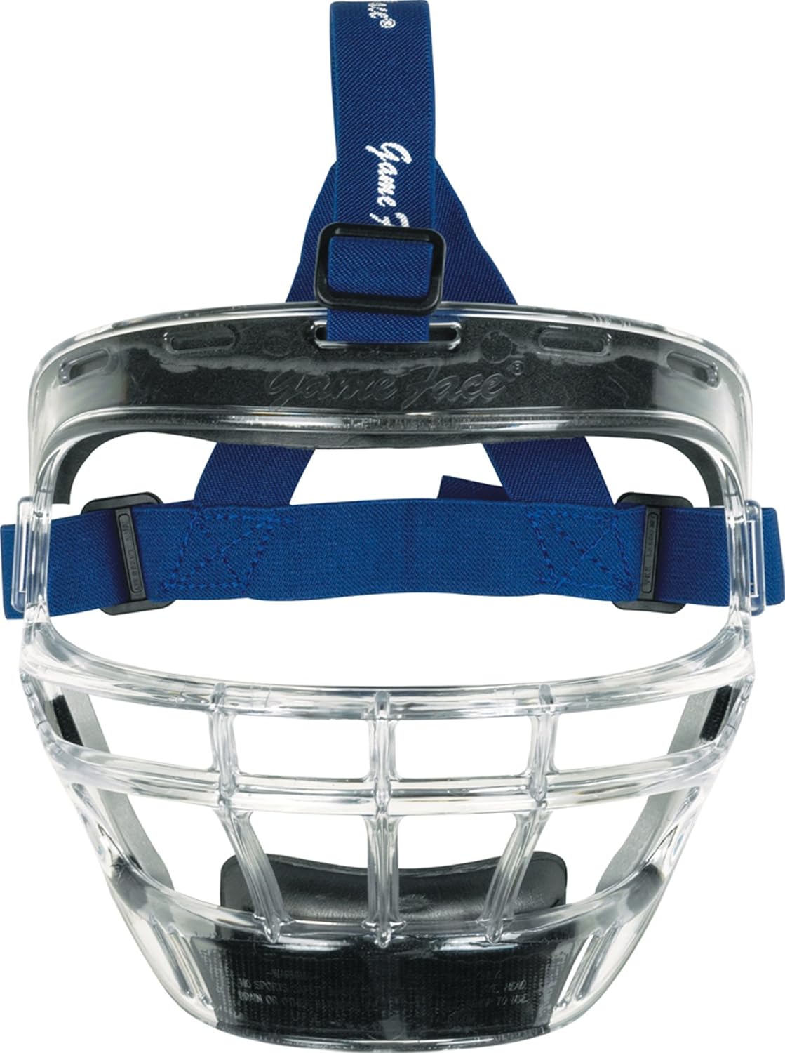 Markwort Game Face Sports Safety Mask, Clear/Royal, Large : Baseball Face Guards : Sports & Outdoors