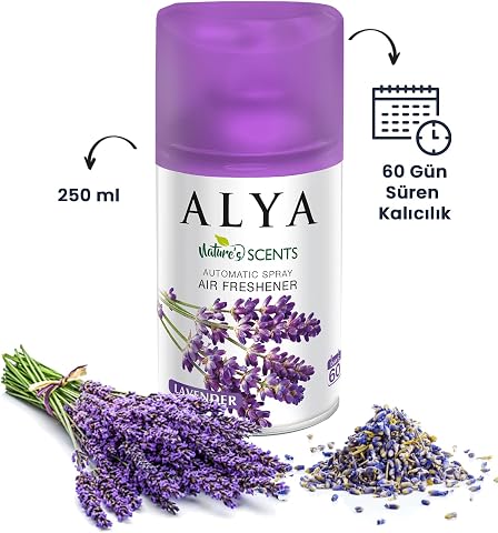 ALYA Nature's Scents Lavander - Lavanta Oda Kokusu Yedek Makine Spreyi 250 ml