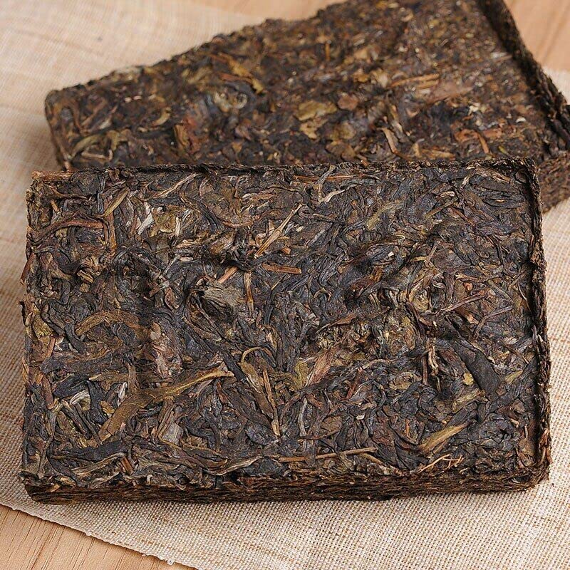 250 g di mattone di tè Puer crudo Xiaguan Baoyan Pu-Erh Xia Guan Flame Tè tibetano (250g)