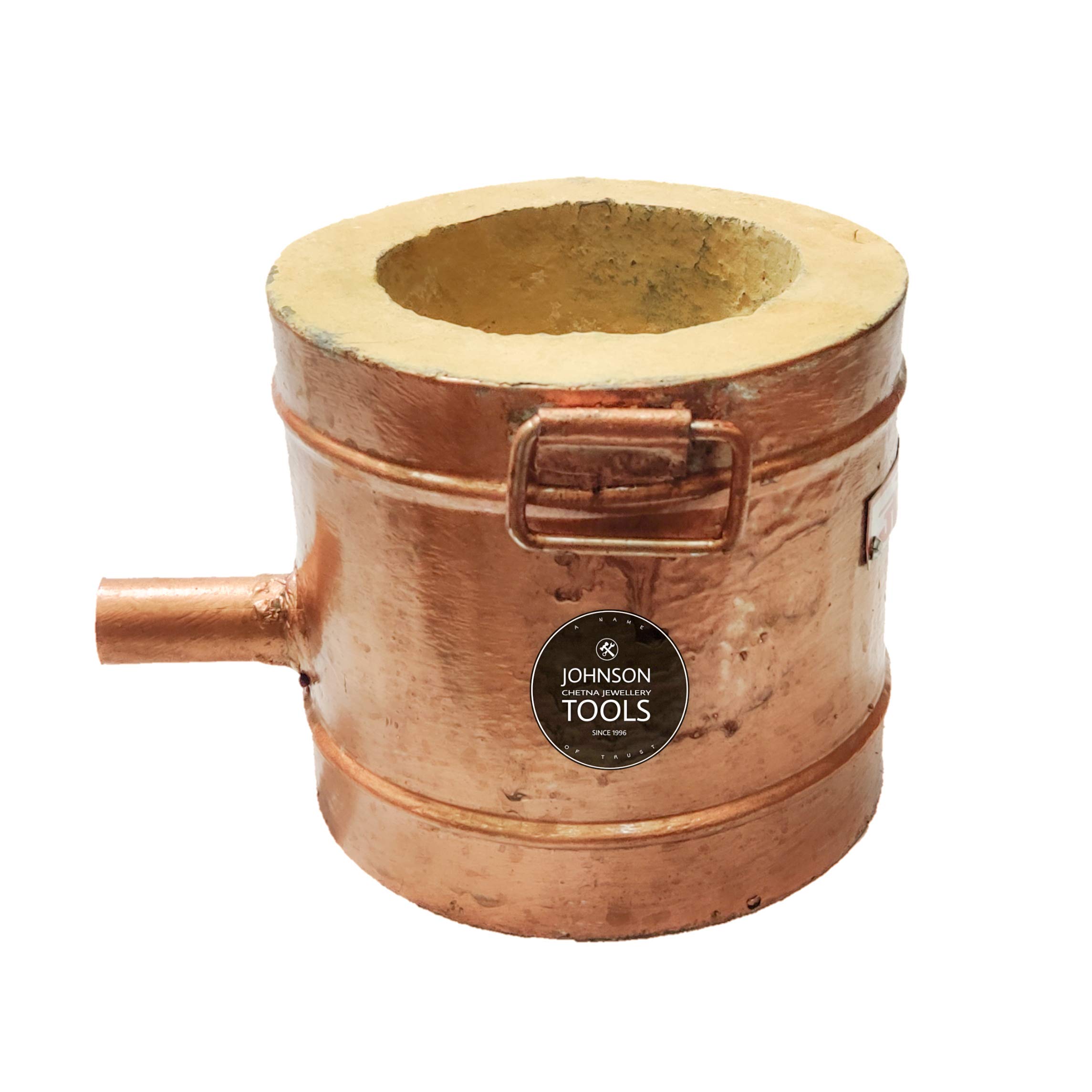 Gas Melting Furnace/Desi Bhatti For Melting Silver, Brass, Aluminium (Crucible Not Included) (1 Kg)