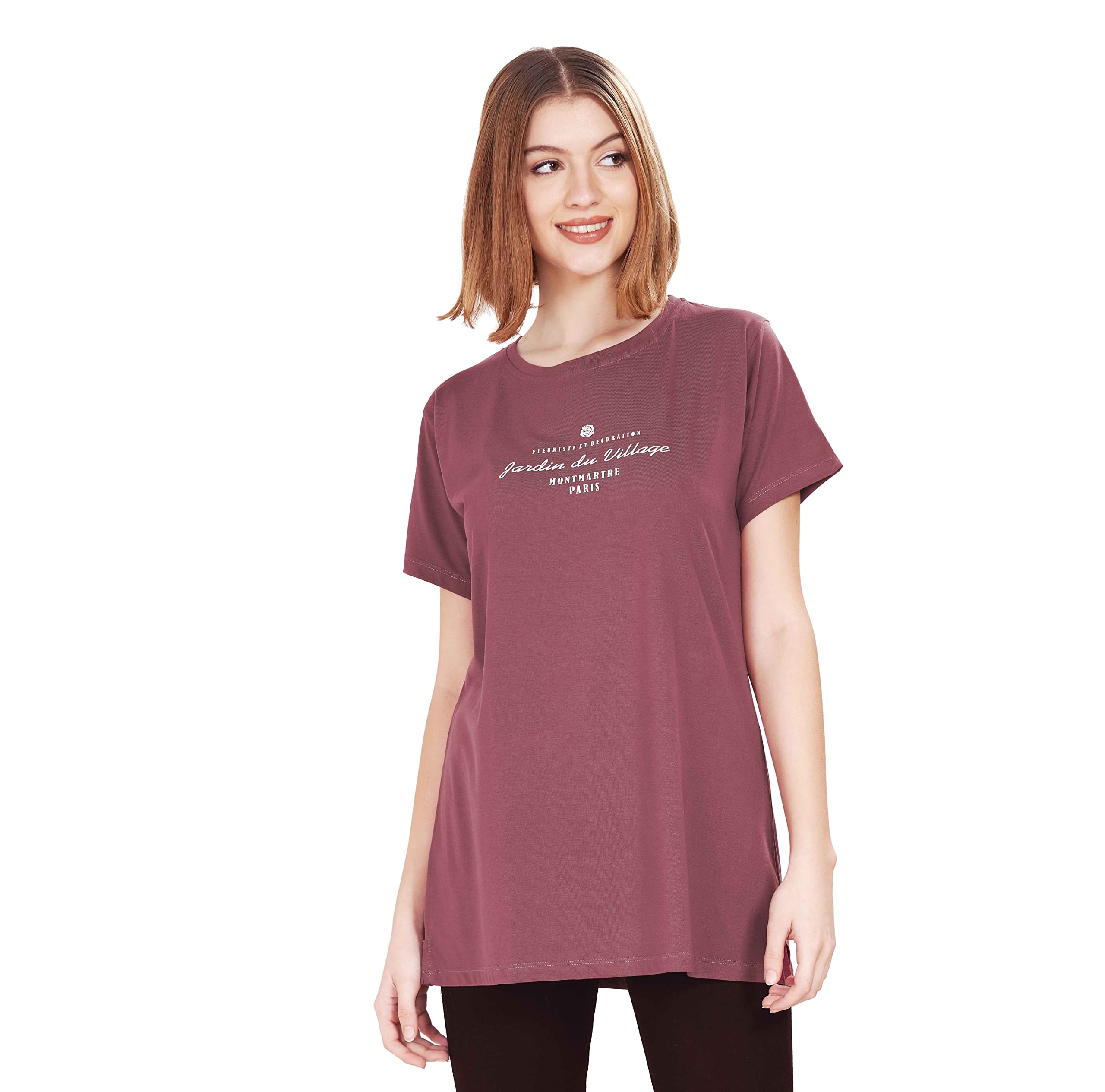 weet Women's Relaxed Fit Long Length T-Shirt-picture-23