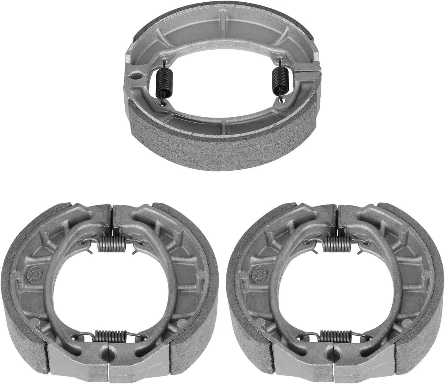 Front & Rear Brake Shoes for Honda TRX90 1993-2006, TRX90EX 2007-2008, TRX90X 2009-2022, TRX125 1985-1988