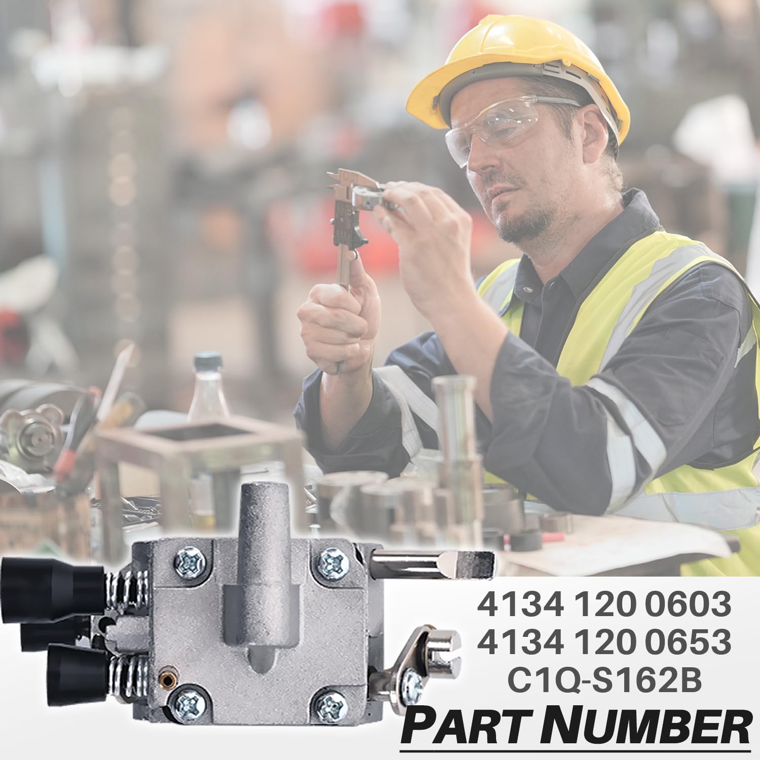 Carburador para STIHL FS120 FS200 FS250 FS300 FS350 Desbrozadora, JRISBO Repuestos FS 250 Piezas Accesorio Kit Recambios Carburetor con Juntas, Filtro de Aire, Bujía, Manguera