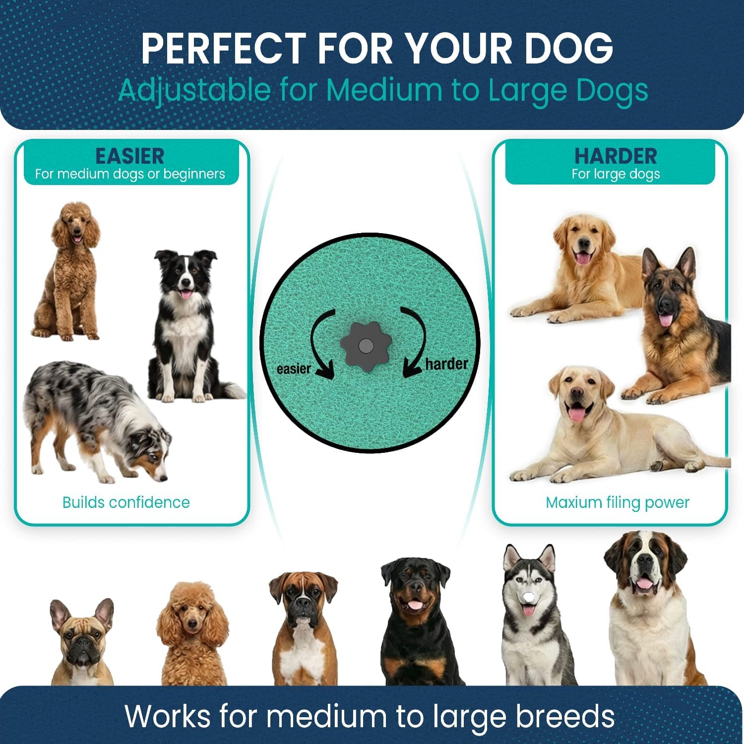 Dog Nail Scratch Board for Puppy/Small/Medium Dog - Dog Scratch Pad for Nails - Handheld Filer + Replacement Pads 12" x 12"