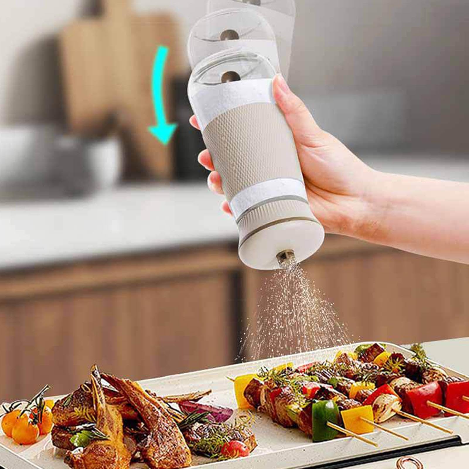 Großer Salzstreuer Aus Glas - Praktischer Streuer Für Die Küche