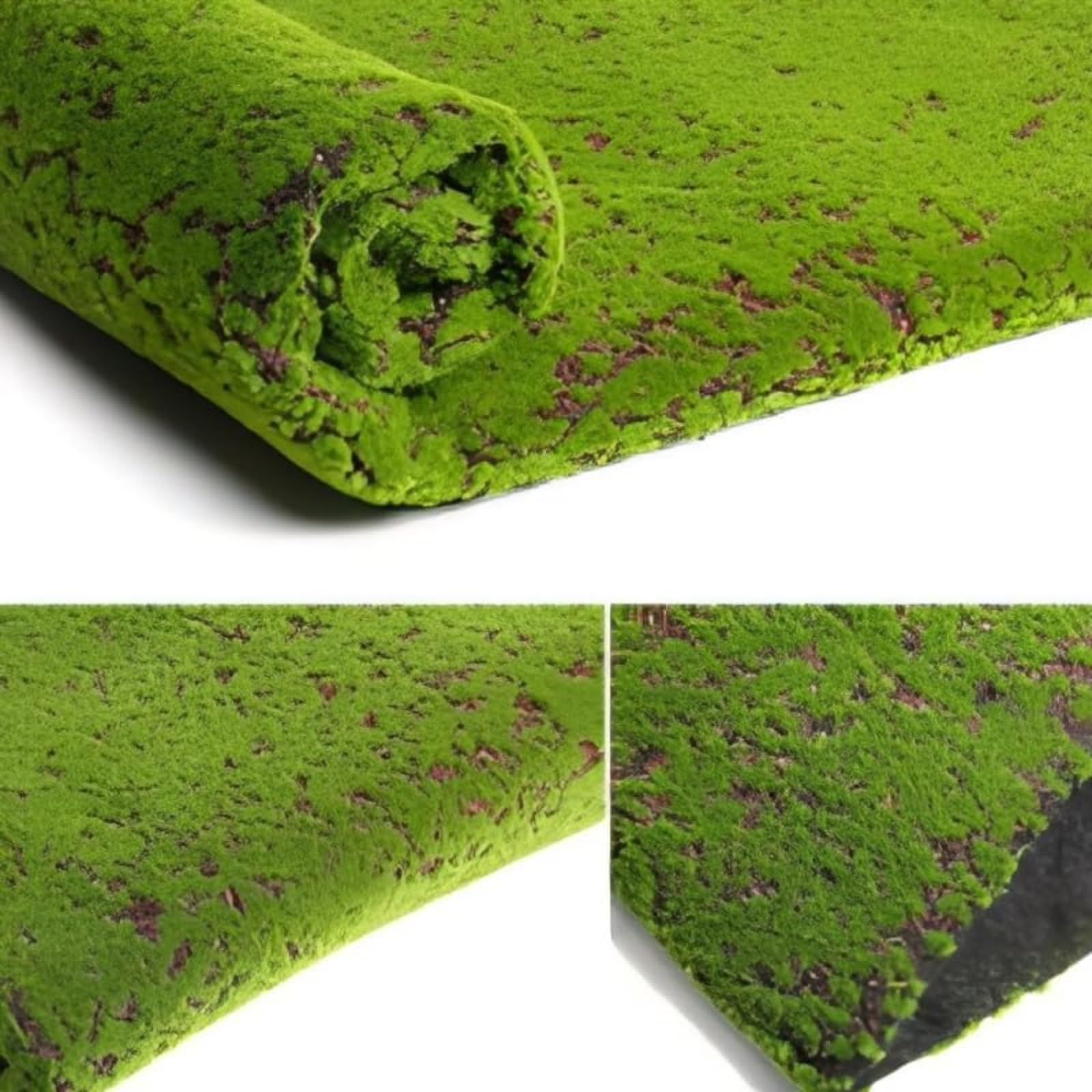 Landschap decoratie DIY Mini Fairy Garden Simulatie planten kunstmatige fake mos gras deco gazon turf groen 15 x 15 cm 4 stuks huishoudelijke voorwerpen