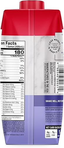 Miniatura 9 de SlimFast Batido de proteínas vainilla 071oz de proteína batido de reemplazo de comidas listo para beber alto contenido de proteínas con bajo