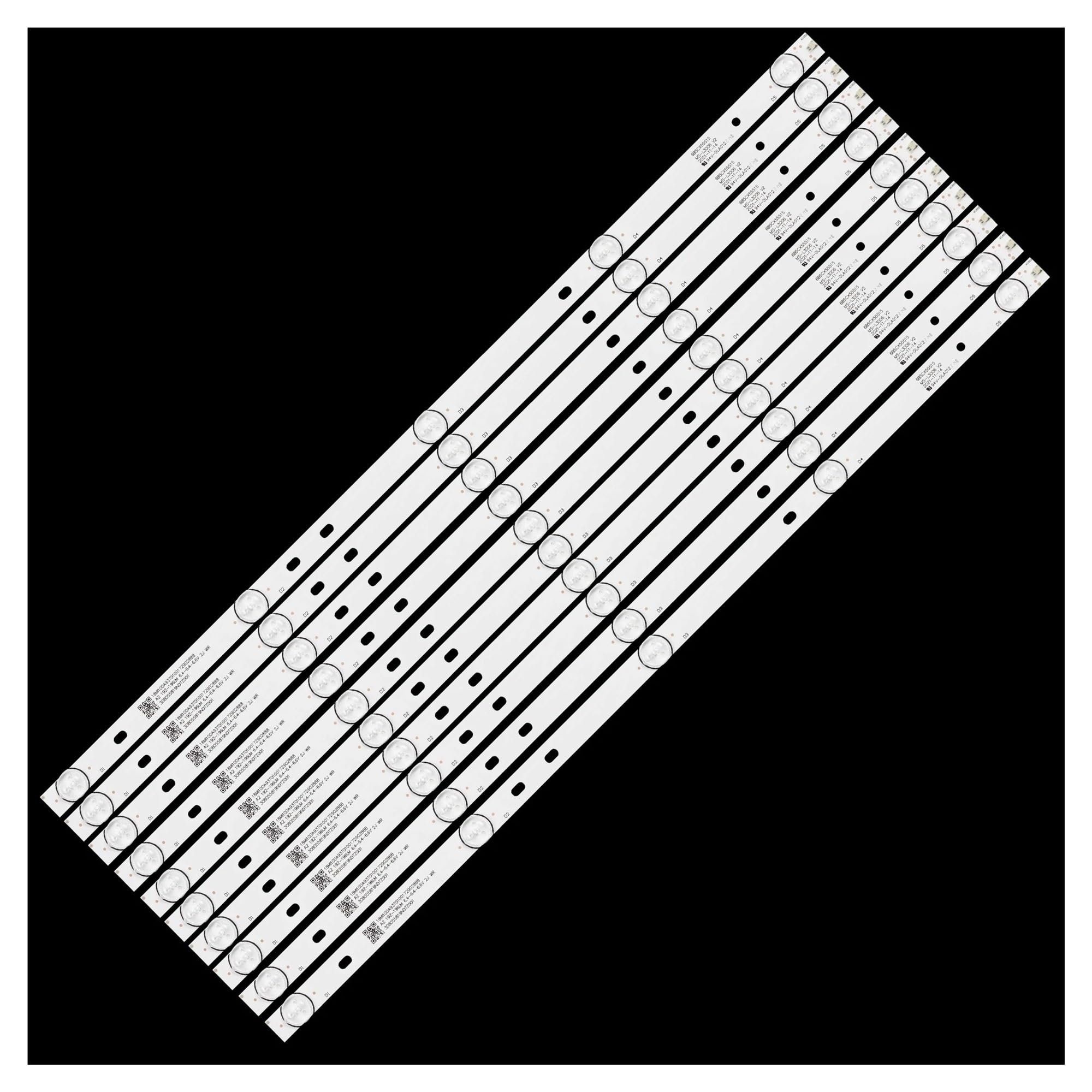 YUEZUYIOU LED Backlight Strip for K58DLX11US ST-6040U RT58 CX58D05-ZC62AG-02 HL-00580A30-0501S-04 A0 JL.D58051330-006AS-M_V01 58F2(for 5 TV)
