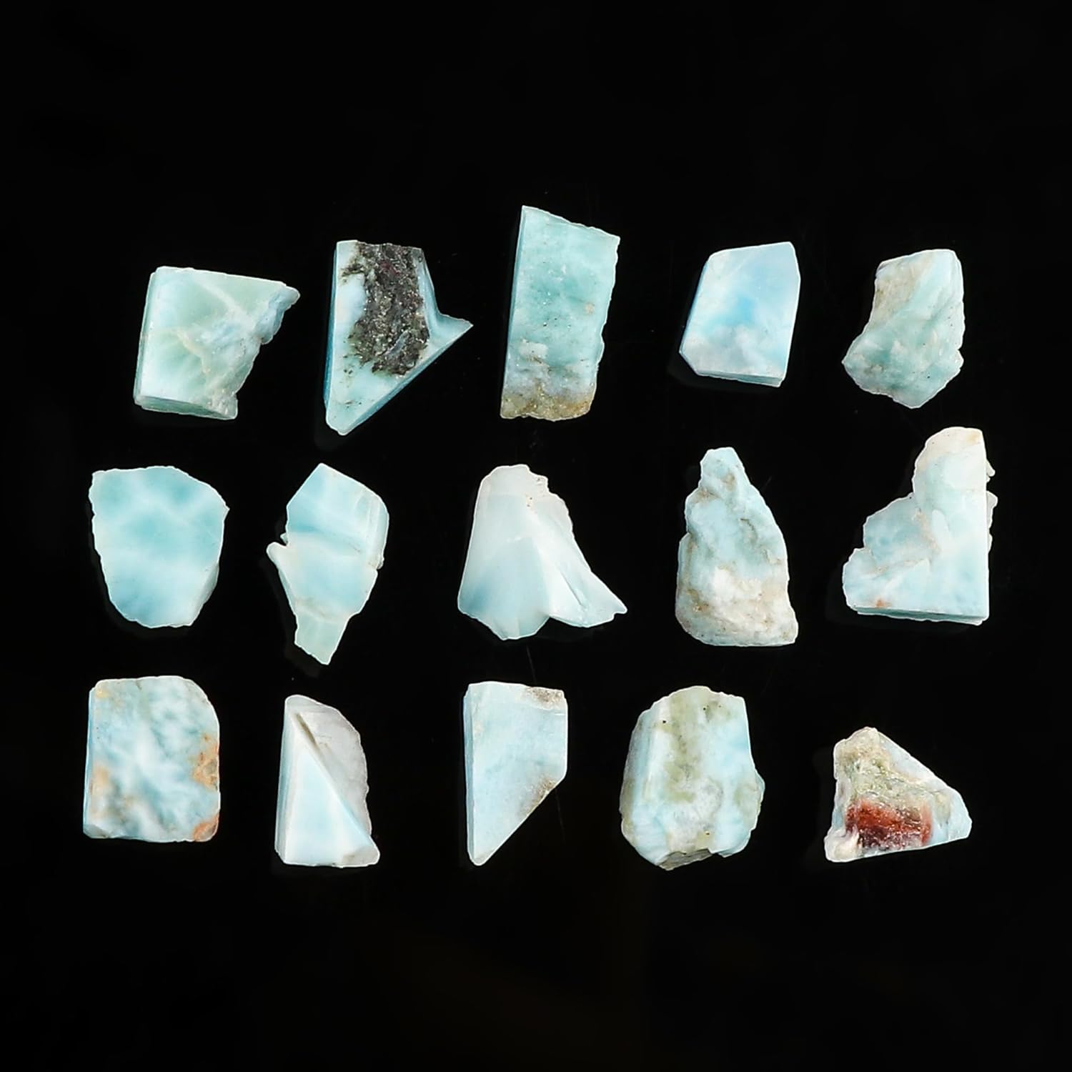 Natural Raw Gemstones, Rough Stones Crystals Jewelry, Handmade Fashion Jewelry for Women, Wicca & Reiki Healing Crystals, Bohemian, Christmas Gift - Image 3