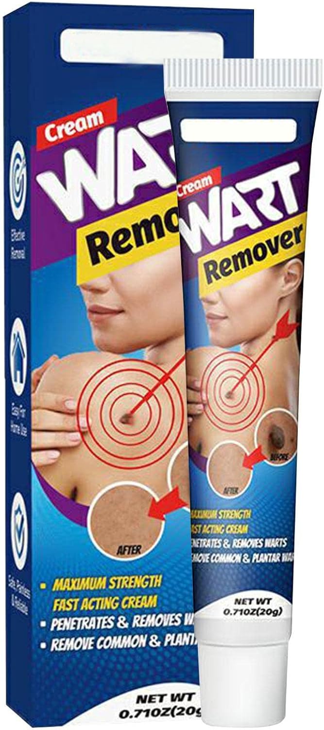 Umifica 4 Pcs Wart Remover Cream Genital Warts Remover Cream,Wart