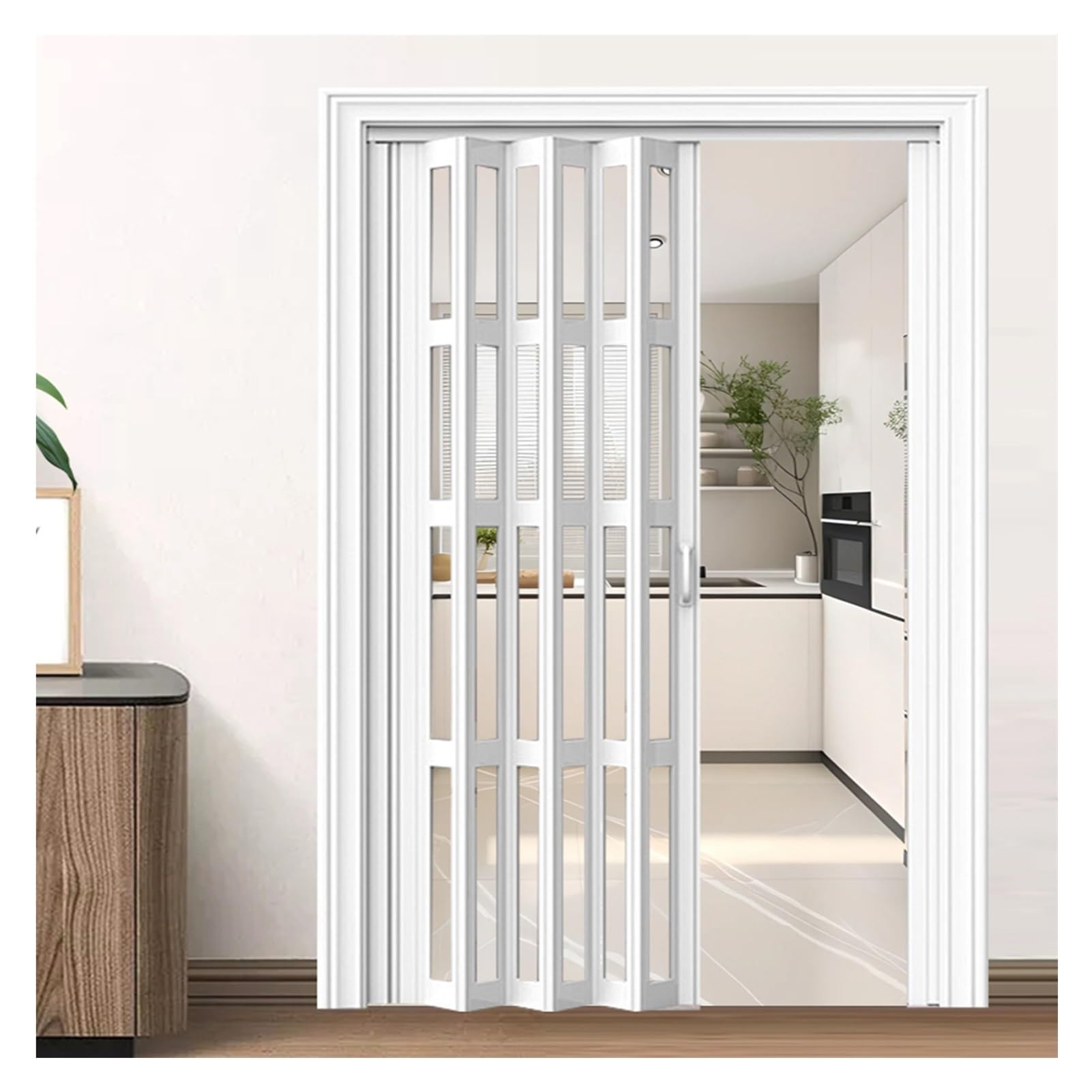 Amazon.com: XPLKQXE Interior Accordion Folding Door, 50-200x180