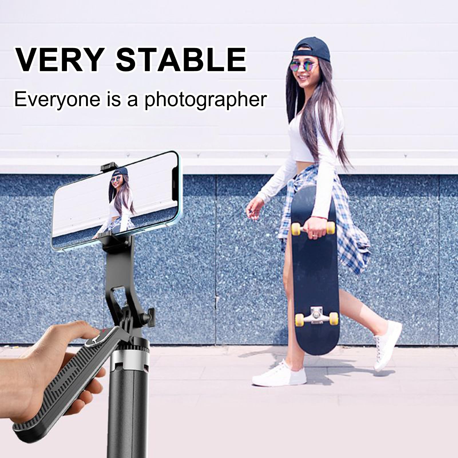 Perche à Caméra Perche À Selfie À Quatre Pieds