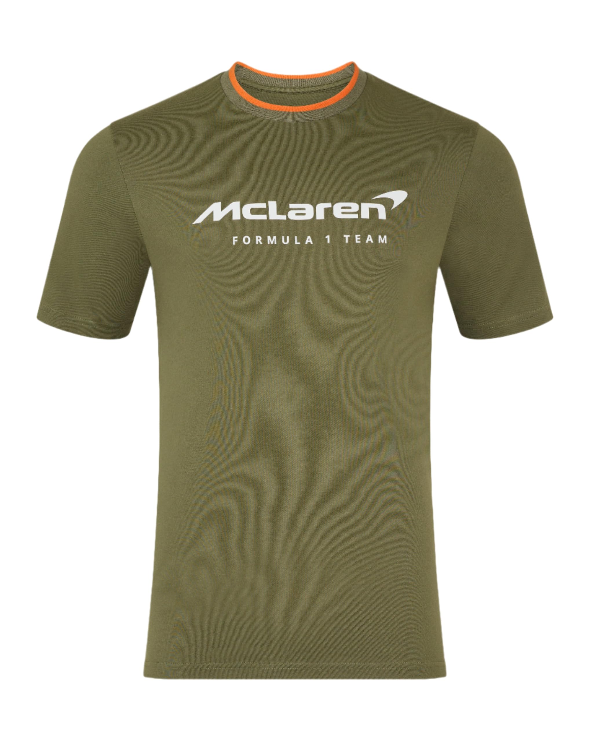 Castore McLaren F1 Men's Core Essentials Logo T-Shirt, Green, 3XL