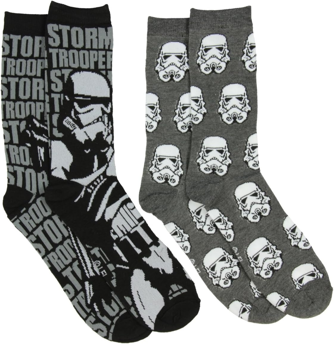 Mens 2Pk Crew Storm Trooper