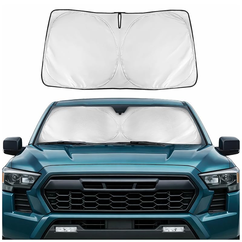 Protetor Solar para Para-brisa Motor Trend para Toyota Tacoma 2016–2026 com Bolsa