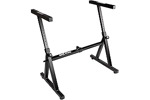 RockJam RJZZ363: Z-Style Adjustable Heavy Duty Music Keyboard Stand