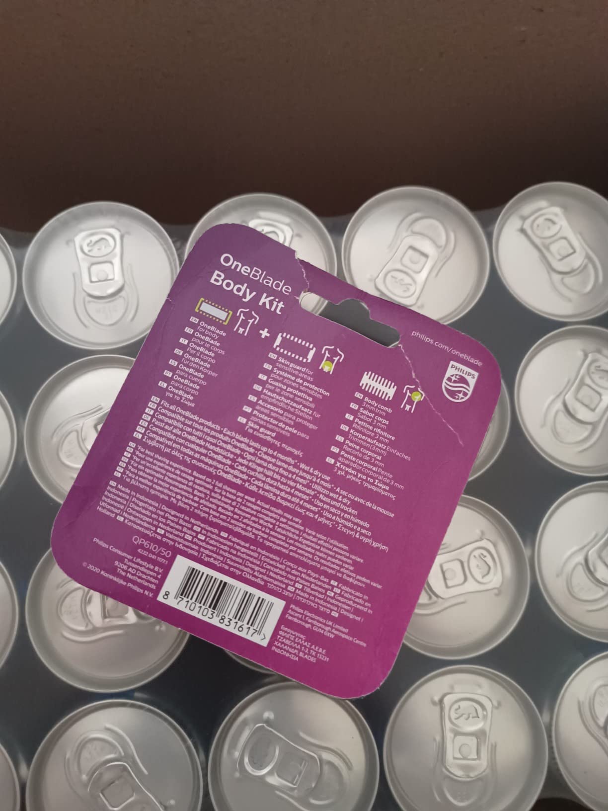 Philips OneBlade Body Kit for all Oneblade Handles with ClickOn Skin