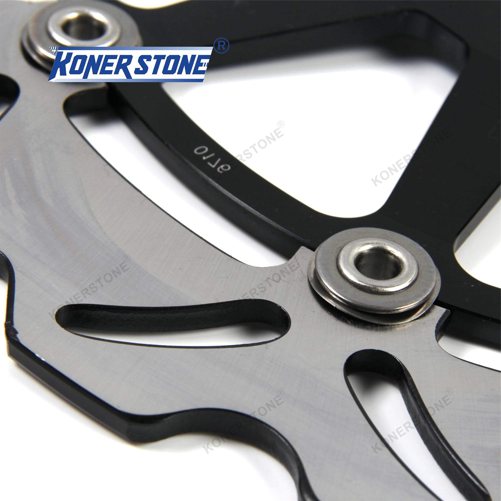 Vorderradbremsscheiben für Aprilia RS125 REPLICA 1992-1997/TUONO 125 2003-2007/PEGASO FACTORY 650 2007-2009/PEGASO STRADA 650 2005-2009 Motorradzubehör Schwarz