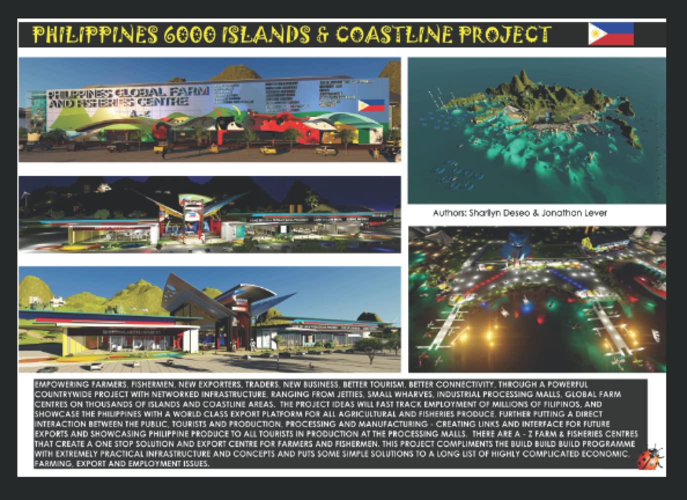 Philippines 6000 Islands and Coastline Project.: creating 10 million jobs for the Philippines - almost as big as the build build build programme