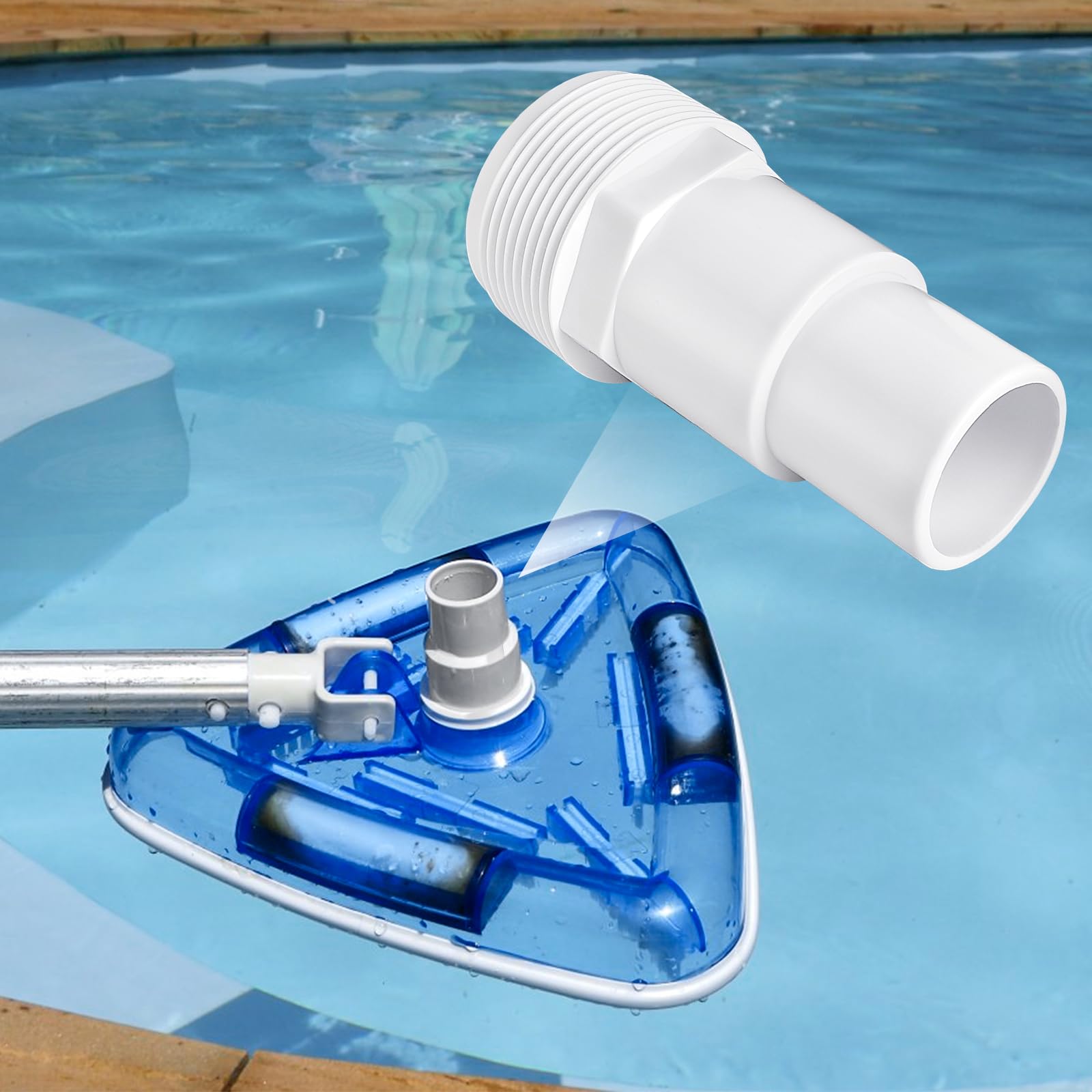 Universal-Poolschlauchadapter, 1,25" & 1,5" Kompatibel Mit Hayward Skimmer, Sandfilter S140T/S144T, SPX1091Z7/SPX1091Z4 Ersatz