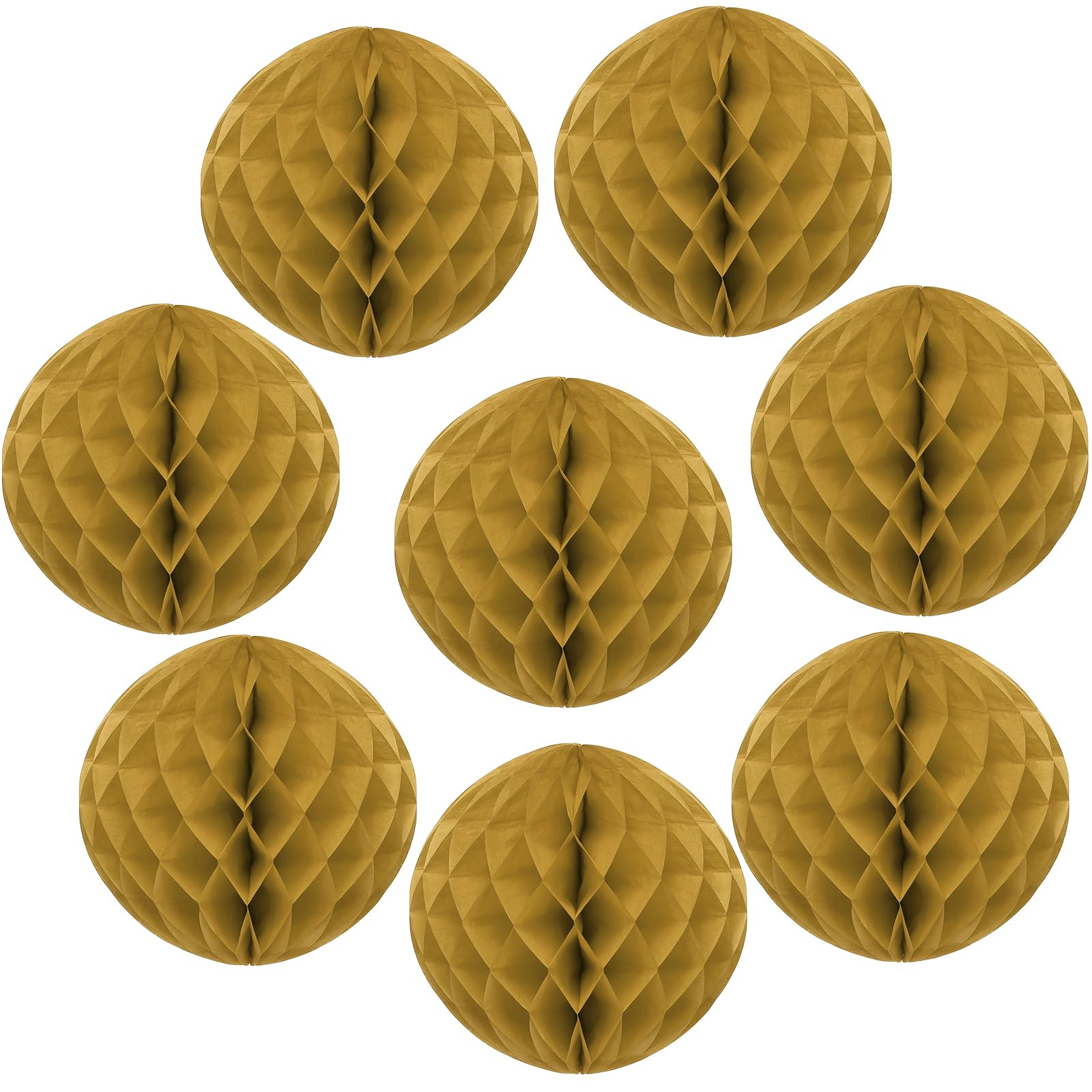 Pompones de papel de flores de panal de 10 cm para decoración navideña y hogar 8