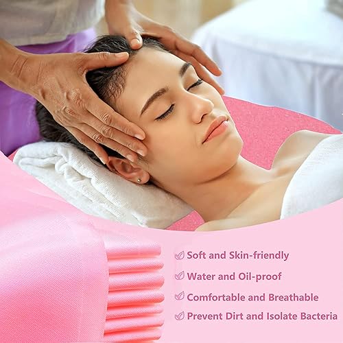 Miniatura 4 de 100 piezas desechables para mesa de masaje, sábanas ajustables para cama de spa, sábanas elásticas impermeables para tatuajes de spa, cubierta