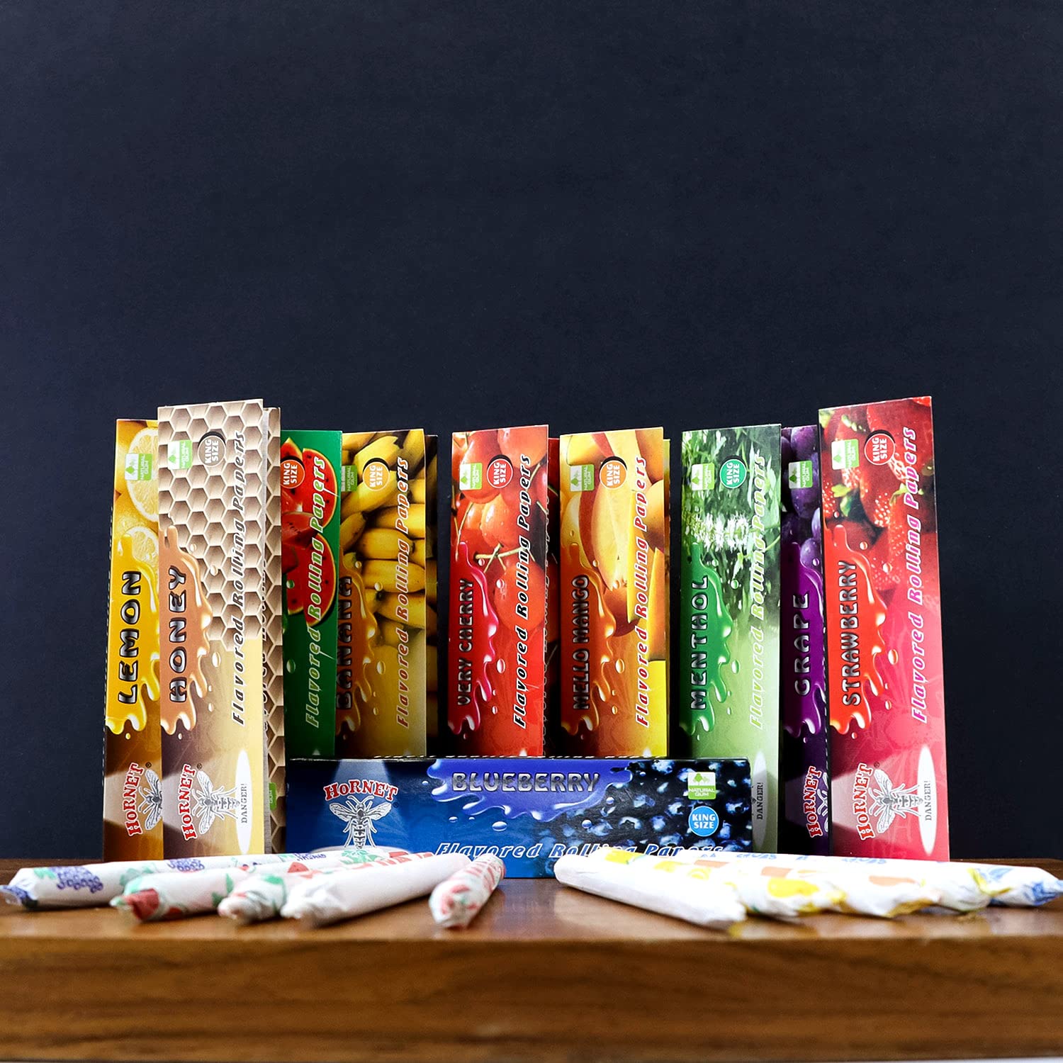 Flavored Rolling Papers, Mix Fruit Flavoured King Size Cigarette