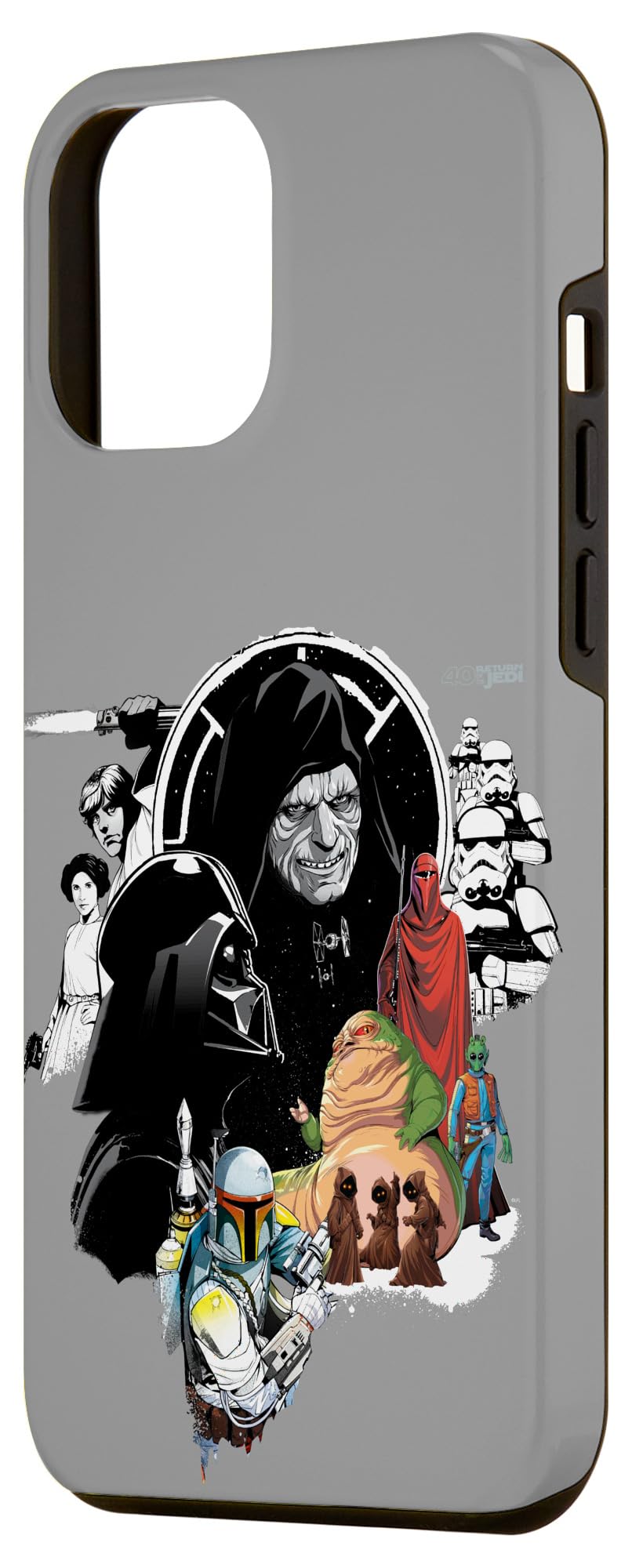 iPhone 12 Pro Max Star Wars Return of the Jedi 40th Anniversary Characters Case - Image 2