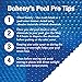 Doheny's Clear -Tek Micro-Bubble Solar Covers for Above Ground Swimming Pools | Increase Your Pools
