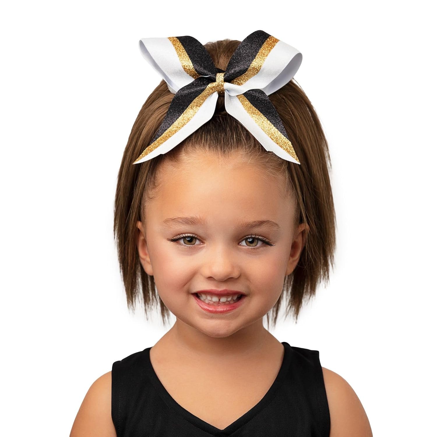Girly Curls Cheerleader 11" Straight Ponytail Hairpiece for Girls and Teens (Chestnut)