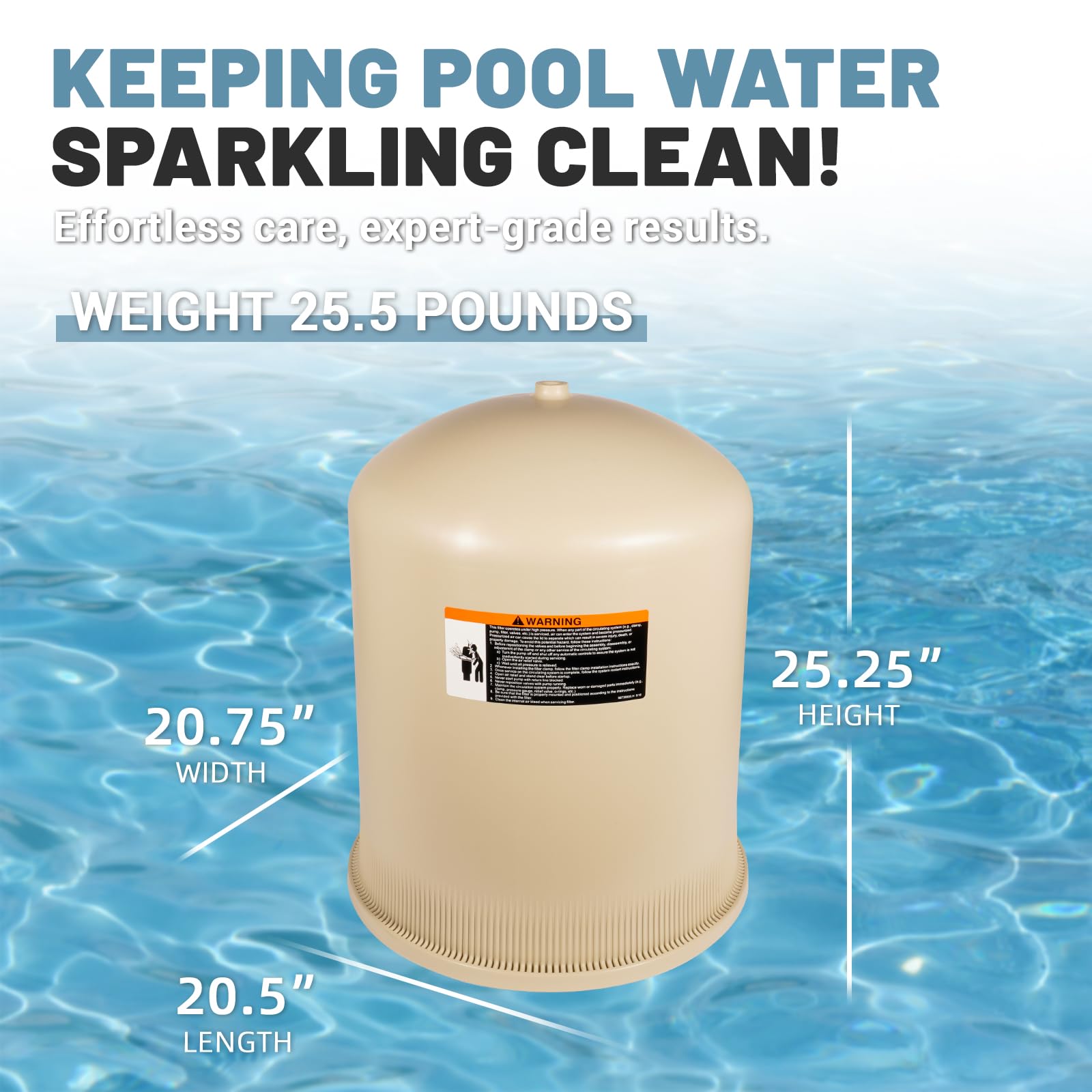 Amazon.com: VORGENS 170022 Tank Lid Fit for Pentair FNS Plus