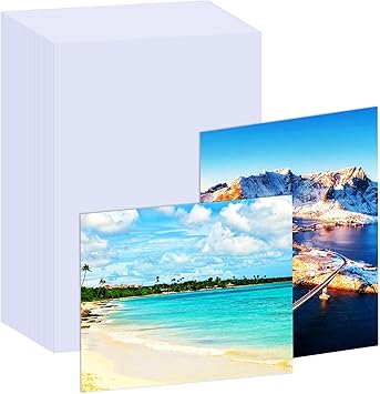 100 Sheets Photo Paper, 4" x 6" Premium Glossy Photo Paper Picture Paper 180 gsm Printer Brochure Paper Glossy, Office Supplies, 1st Birthday Photo Banner