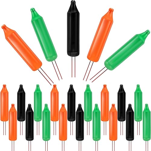 Miniatura 8 de Mudder 500 bombillas de repuesto de Navidad de 2.5 V para cadena de luces, mini luces incandescentes para árbol de Navidad, para interiores y
