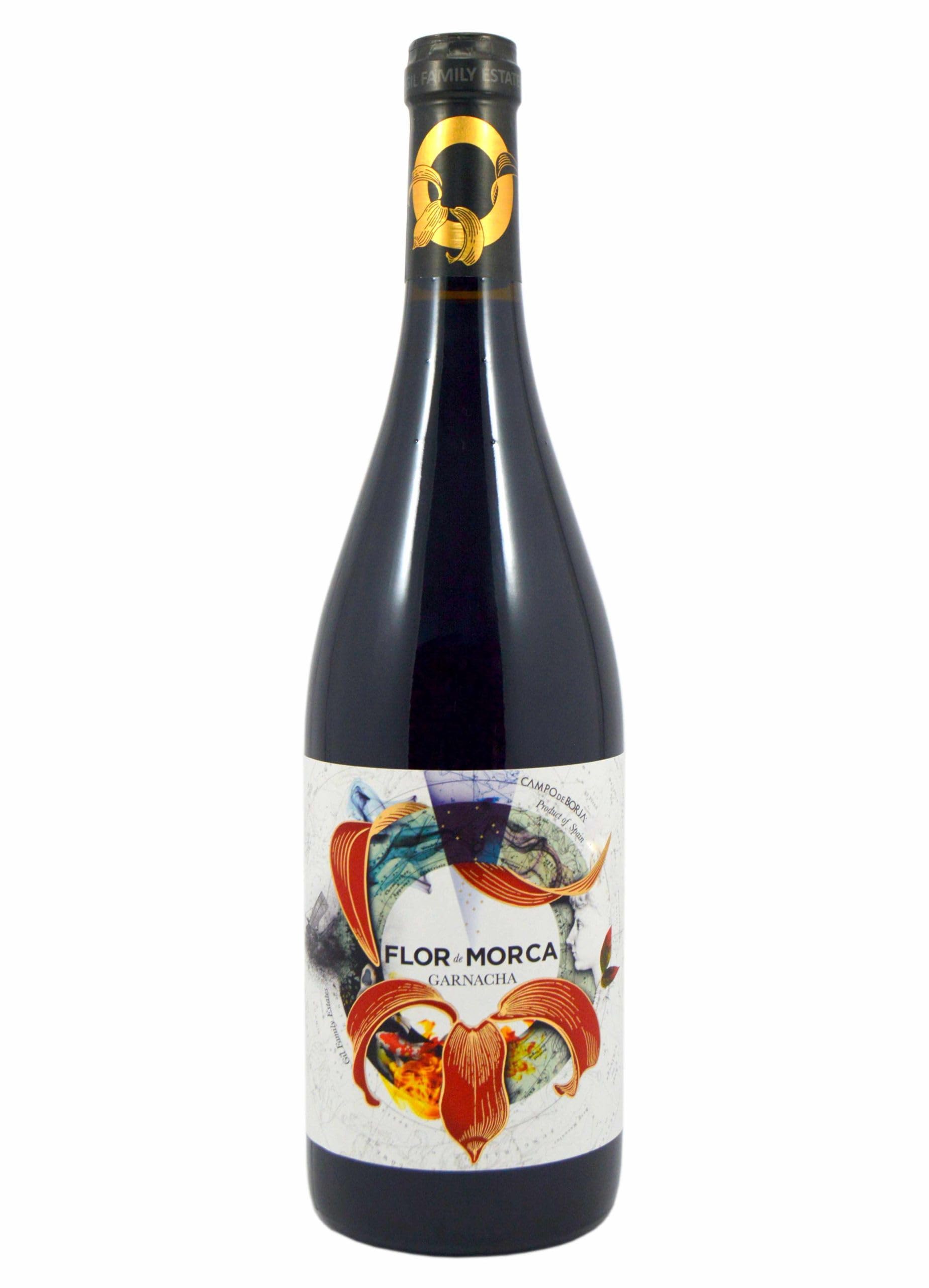 Morca Flor Garnacha Tintorera Campo de Borja 75 cl Vino tinto (Caja de 6 Botellas de 75 cl)