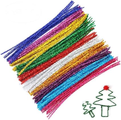 Amazon Co Jp 300本 スティック Diy飾り物 おもちゃ 手芸モール 工作モール 子供知育玩具 ホビー