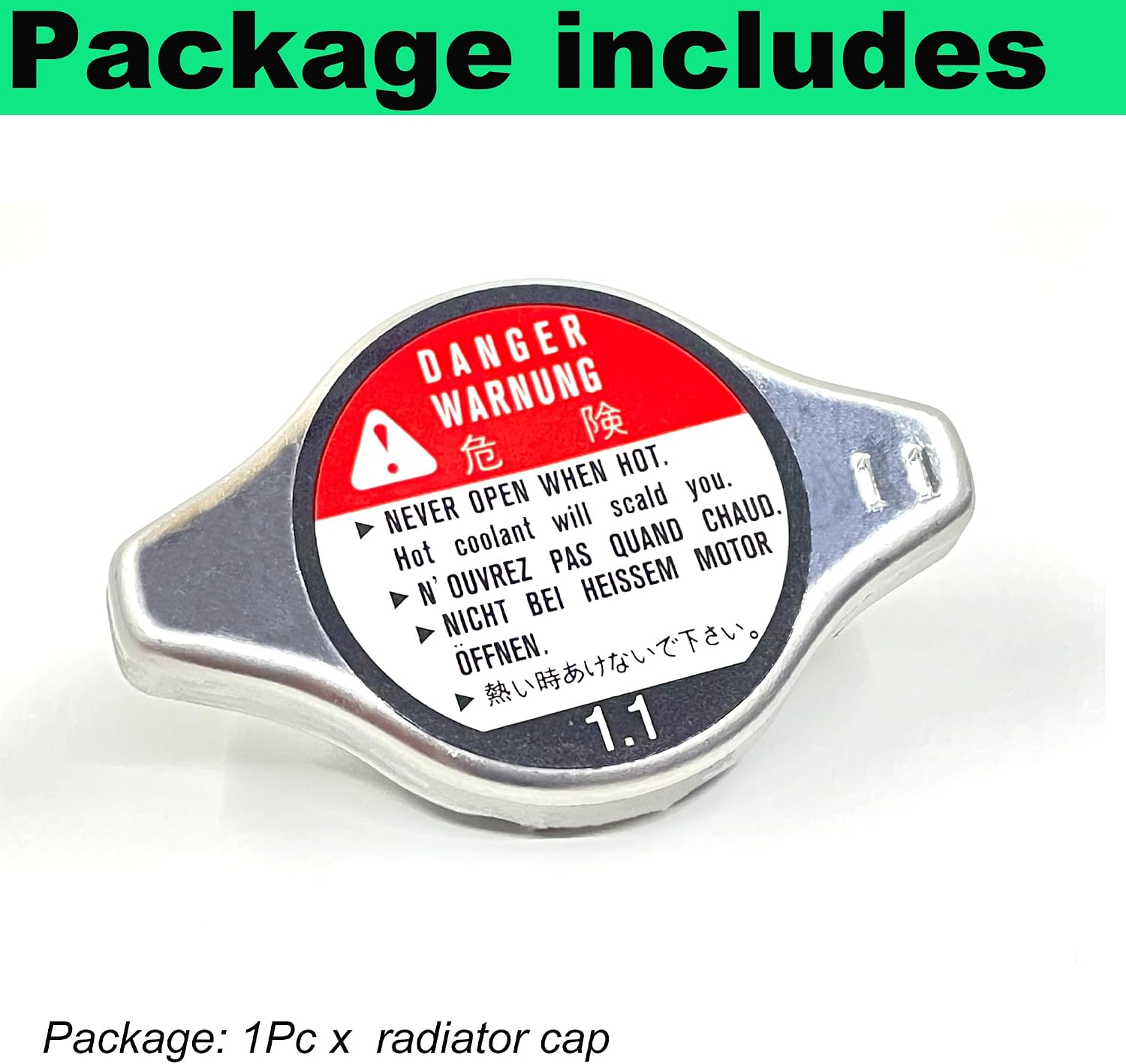 19045-PAA-A01 19045PAAA01 Civic Radiator Compatible with Honda Civic Radiator Cap CRV Insight Odyssey Element S2000 Pilot Accord Ridgeline Prelude Radiator Cap