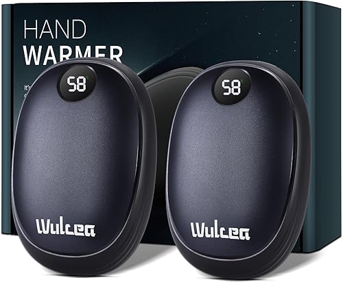 Calentadores de manos recargables, reutilizables, portátiles, electrónicos, con calentamiento, bolsillo para exteriores, artículos esenciales para