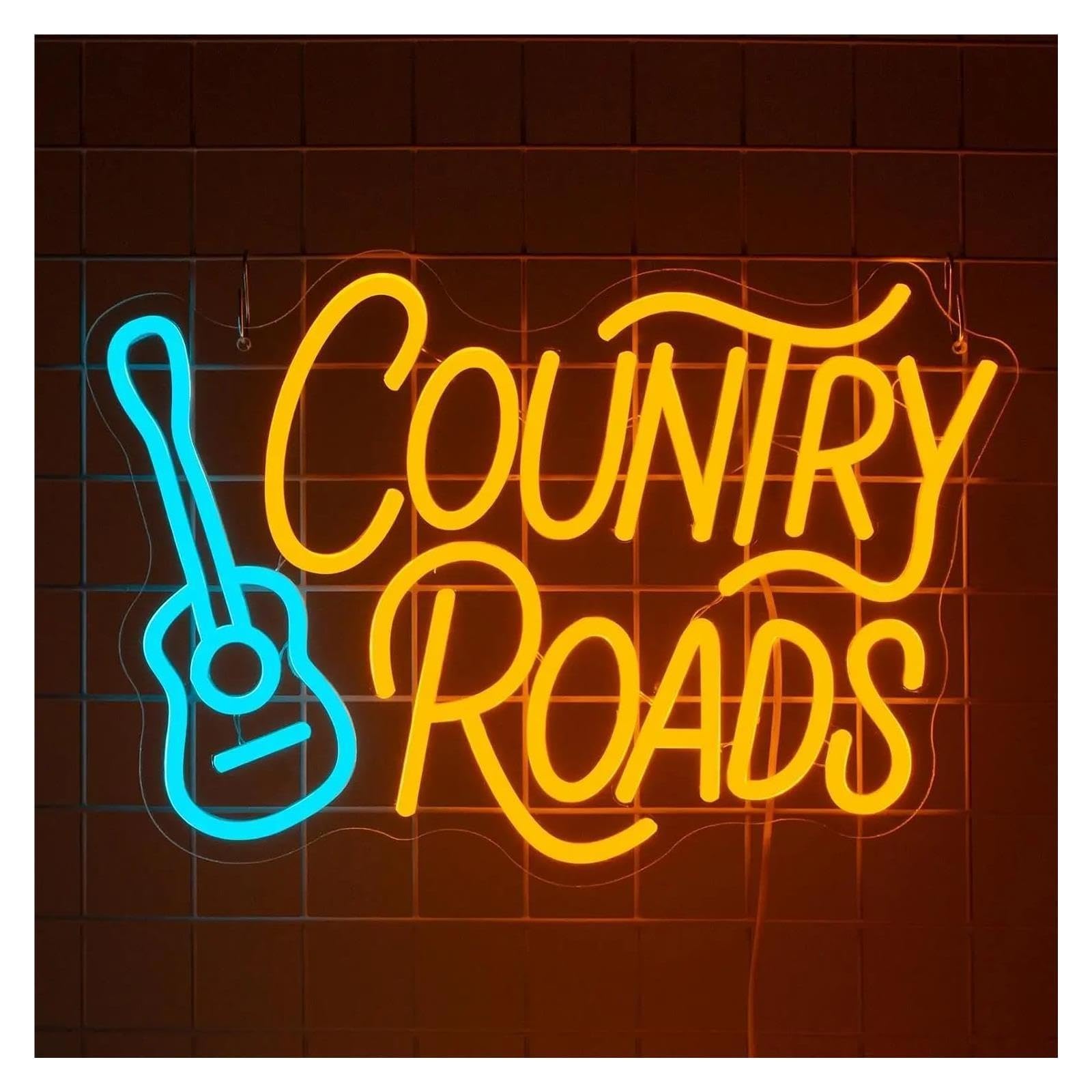 Insegna al Neon Insegna Al Neon Country Roads
