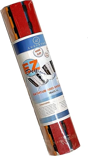 Miniatura 7 de Tapete antideslizante para bañera Tapete de ducha de doble capa con ventosas Construcción EZ-Dry No tóxico, BPA, látex, ftalatos, libre de PVC