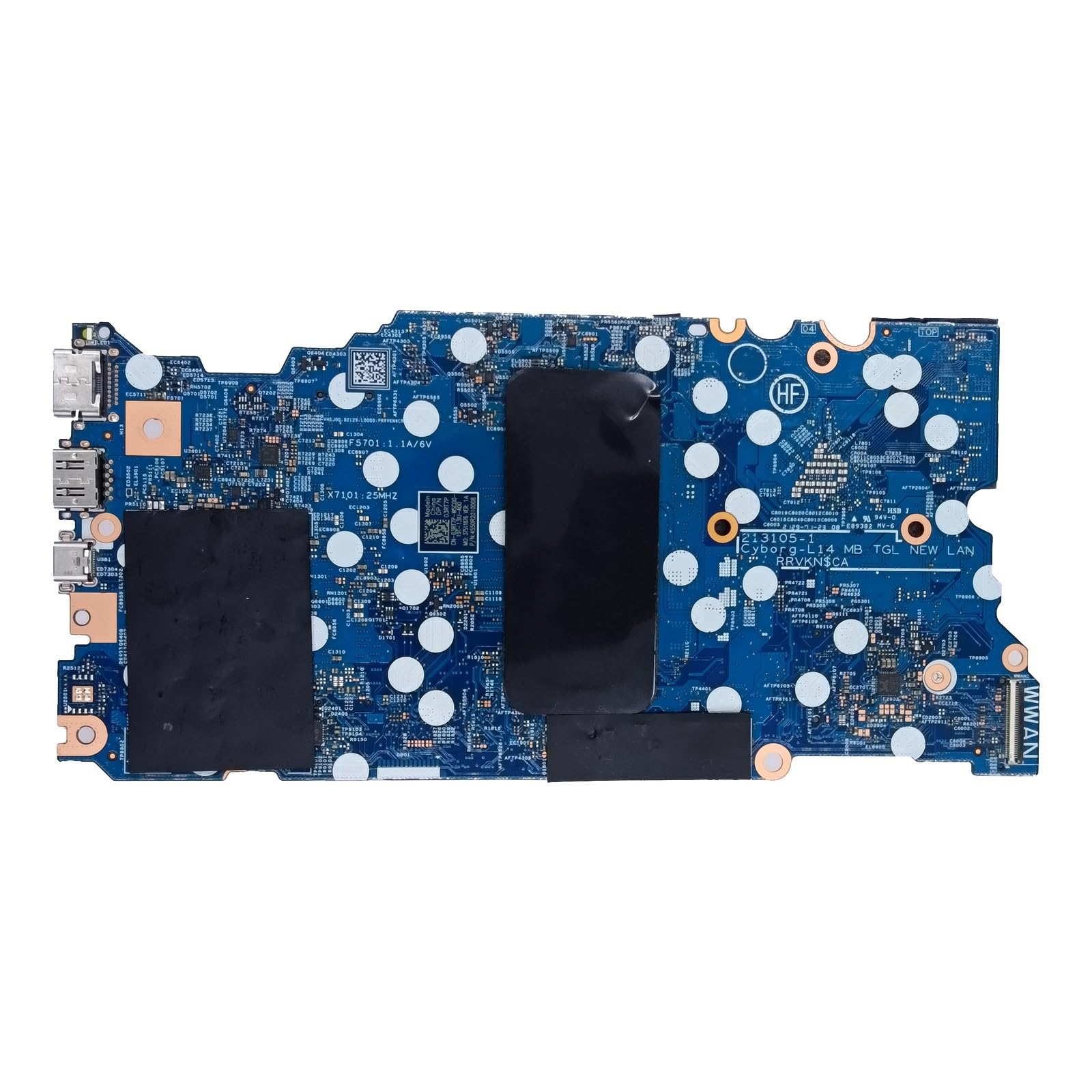 213105-1 do płyty głównej do laptopa 3420 3520 z procesorem i3/i5/i7 11th 2GB MX450 Notebook Mainboard(014WMV i5-1135G7)