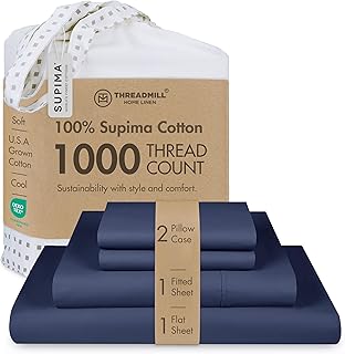Threadmill King Deep Pocket Cotton Sheets
