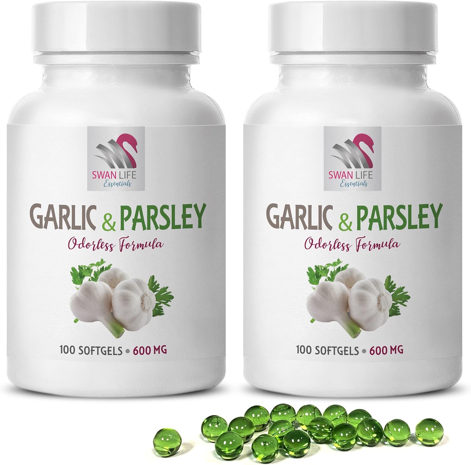 garlic supplements GARLIC AND PARSLEY ODORLESS FORMULA