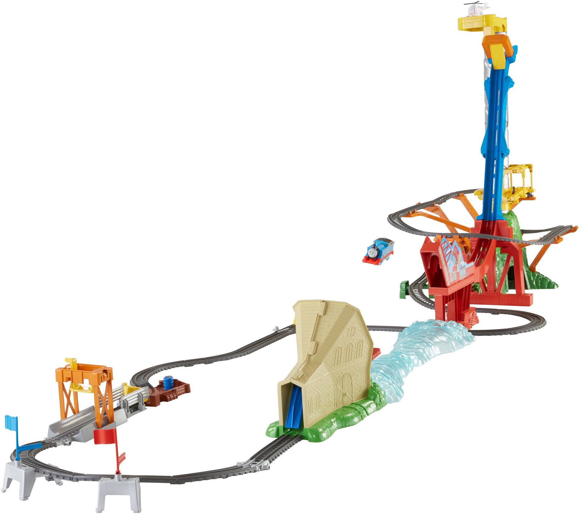Thomas & Friends DFM54 Sky High Bridge Jump Set, Thomas the Tank Engine