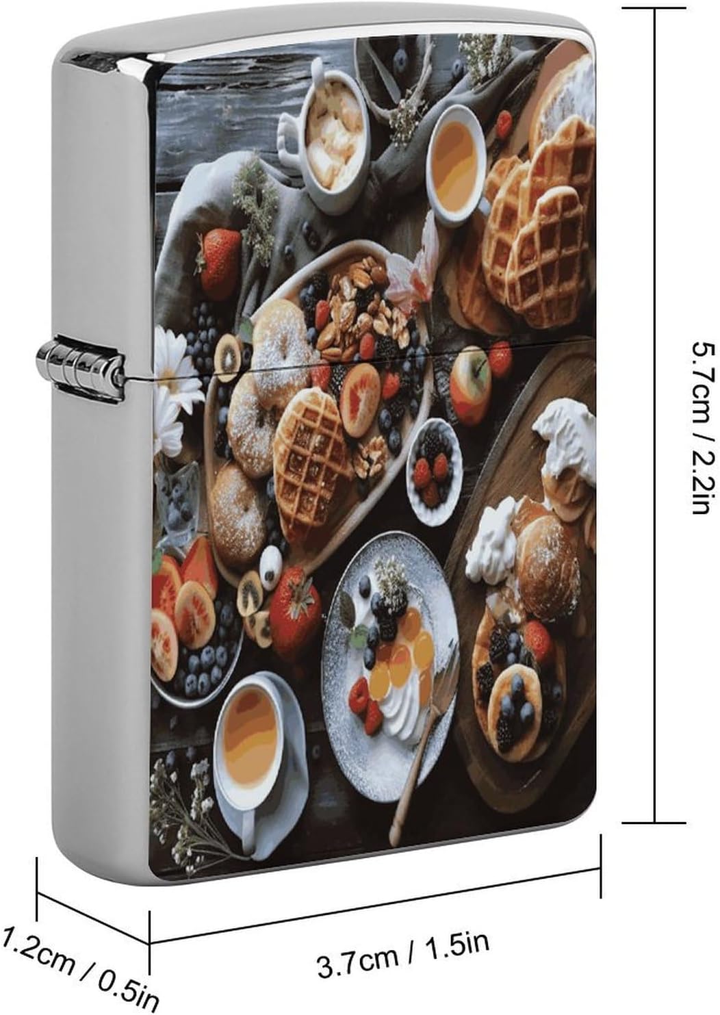 Beautiful Breakfast Lighter Case Cover Lighter Shell