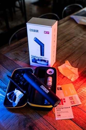 Amazon | Colbor CF5 ポータブルフォグマシン 磁気RGBカラーライト付き