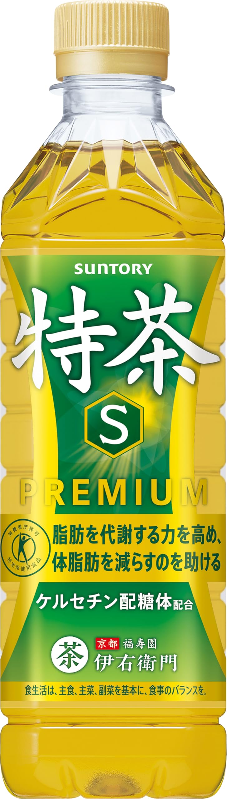 サントリー 特茶 TOKUCHA S プレミアム ２ケース(24本×２) 特茶 サントリー 伊右衛門 NEWSパック PET 500ml×24本×2ケース：合計48