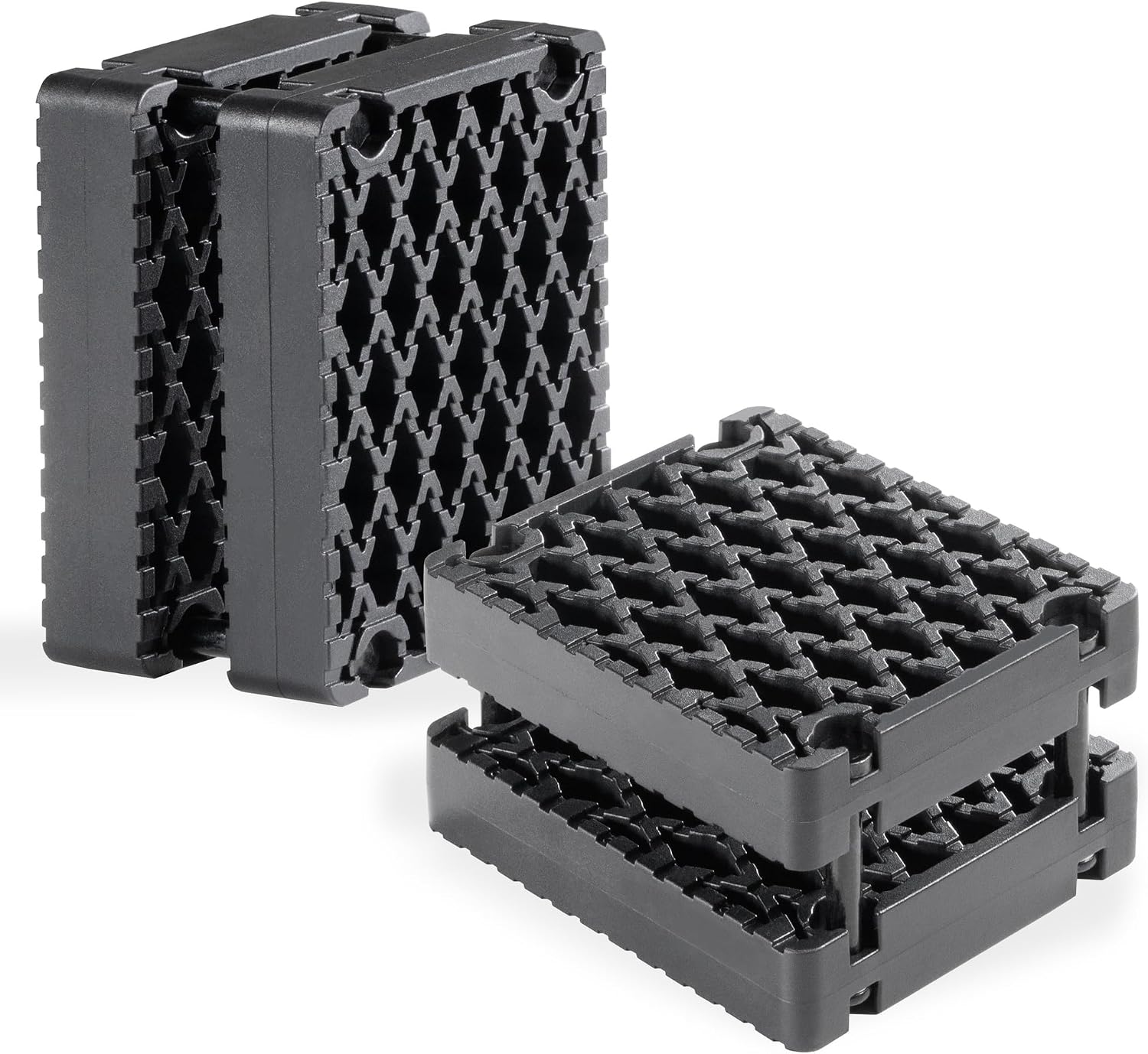 CyclingDeal 1.5" Bicycle Pedal Blocks for Child & Adult Bikes - Bring The Pedals Closer to Rider -Secure & Comfortable Riding - Premium Quality in Small/Large Size