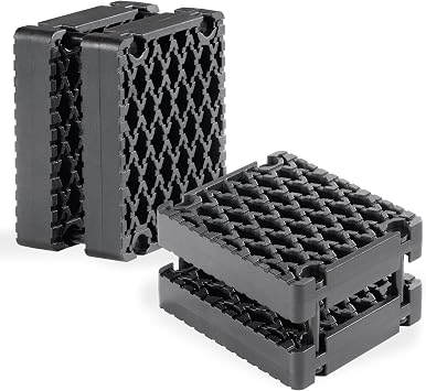 CyclingDeal 1.5" Bicycle Pedal Blocks for Child & Adult Bikes - Bring The Pedals Closer to Rider -Secure & Comfortable Riding - Premium Quality in Small/Large Size