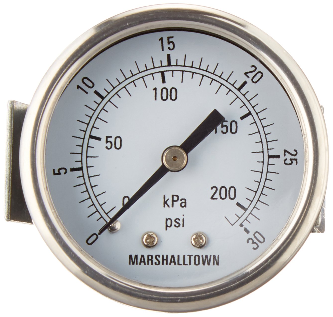 Marsh Bellofram GG2030U8 Marshalltown Value Series Gauge, 2", UClamp
