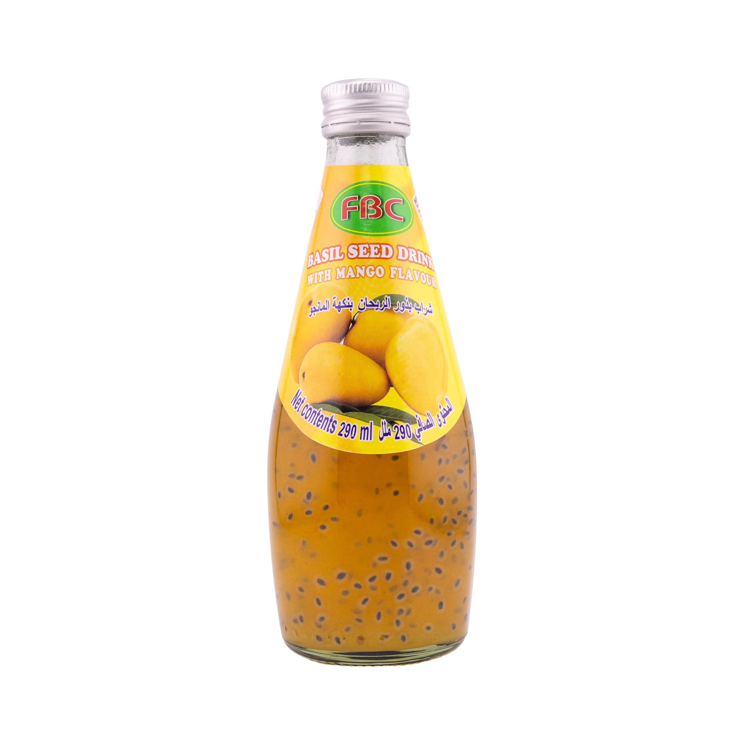 Fbc basil seed drink with mango flavor - 290 ml